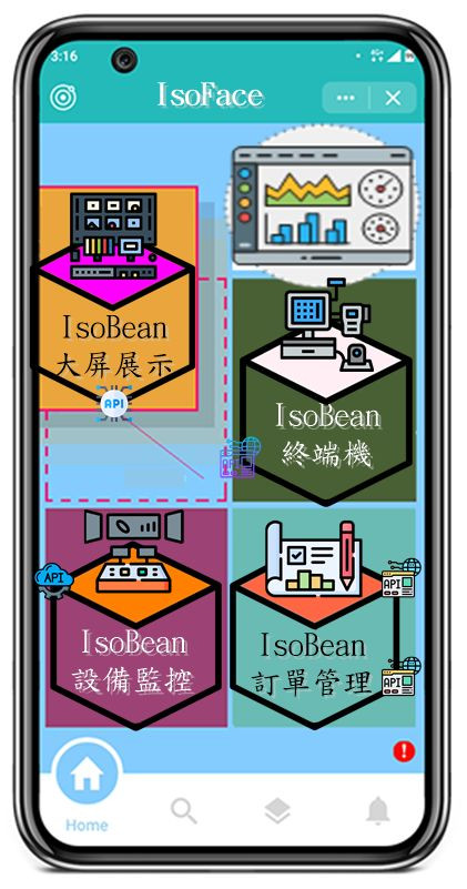 IsoBean開發跨平台應用軟體APP，快速佈署智慧服務