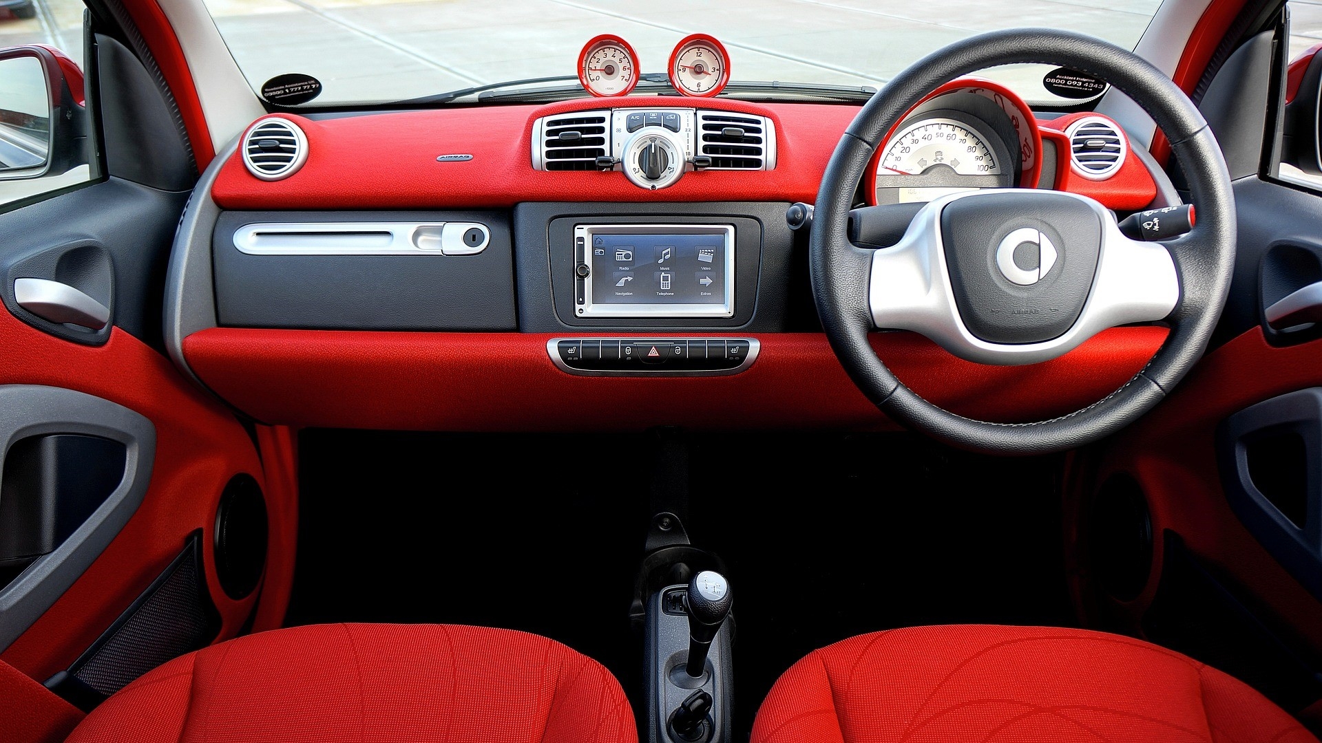 全景汽車內飾-視覺化控制元件(WEB)