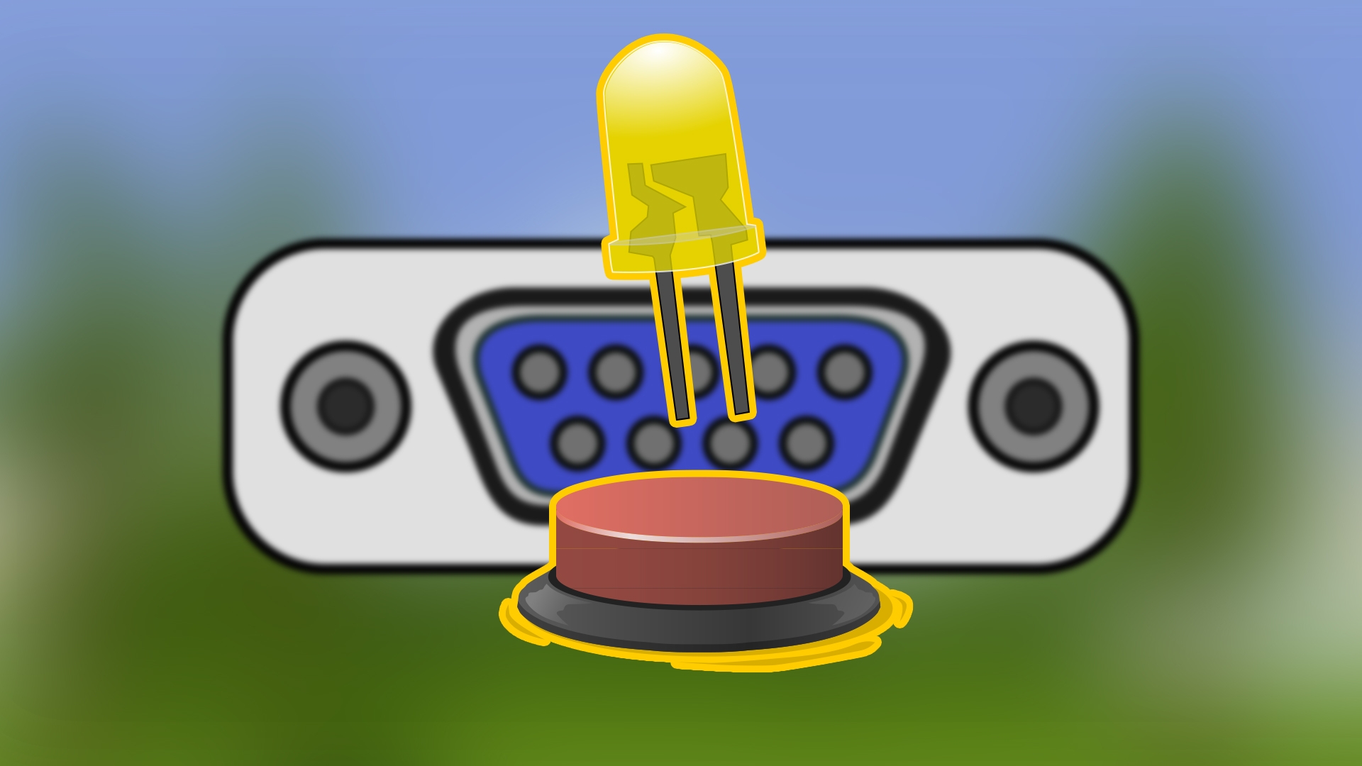 串列埠控制LED燈