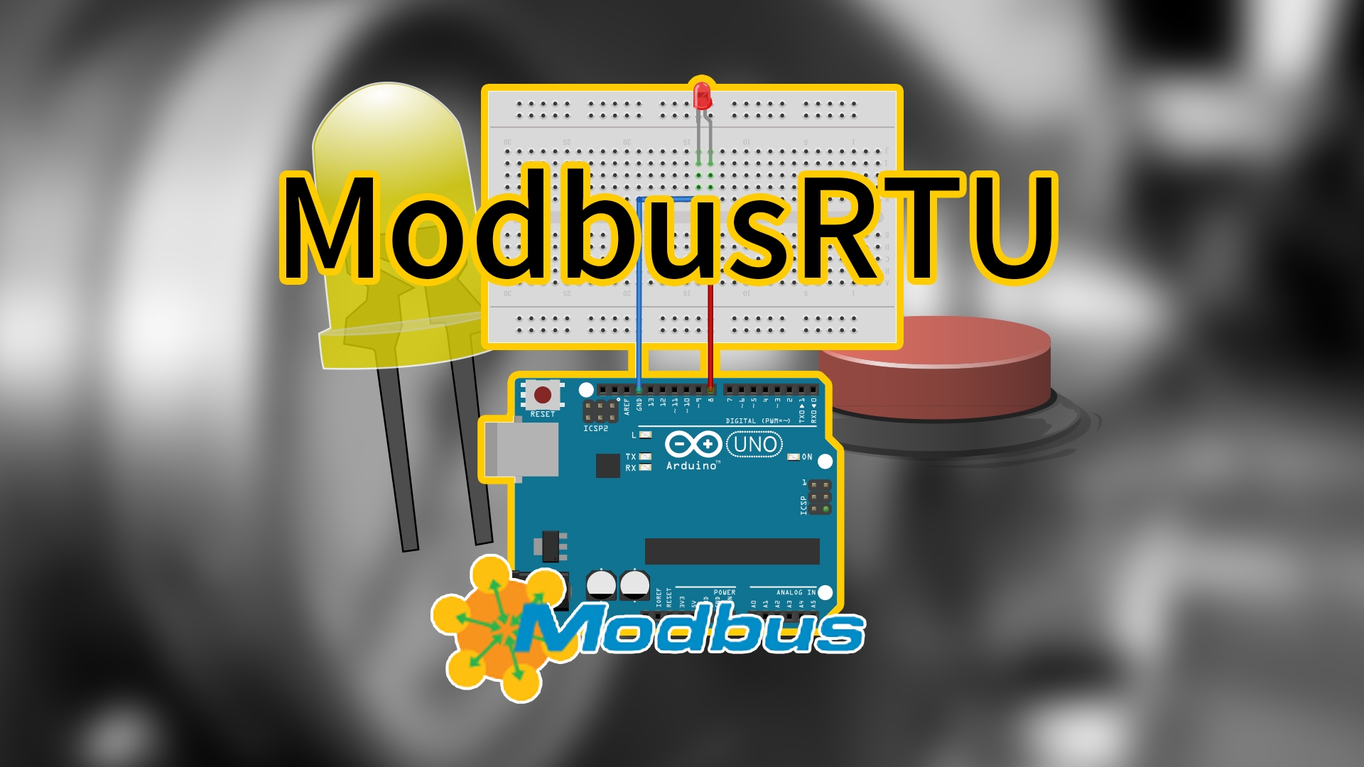 ModbusRTU控制LED燈