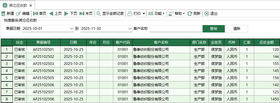 圖1 其它應收款