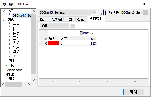 圖-31  編輯按鈕下的功能選項-序列-資料來源